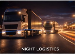 Night-time logistics operations
